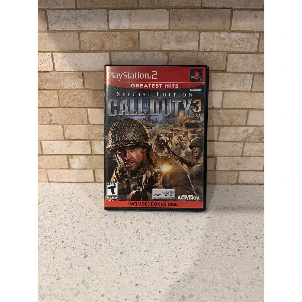 Call of Duty 3: Special Edition Greatest Hits‎ (Sony PlayStation 2, 2007)